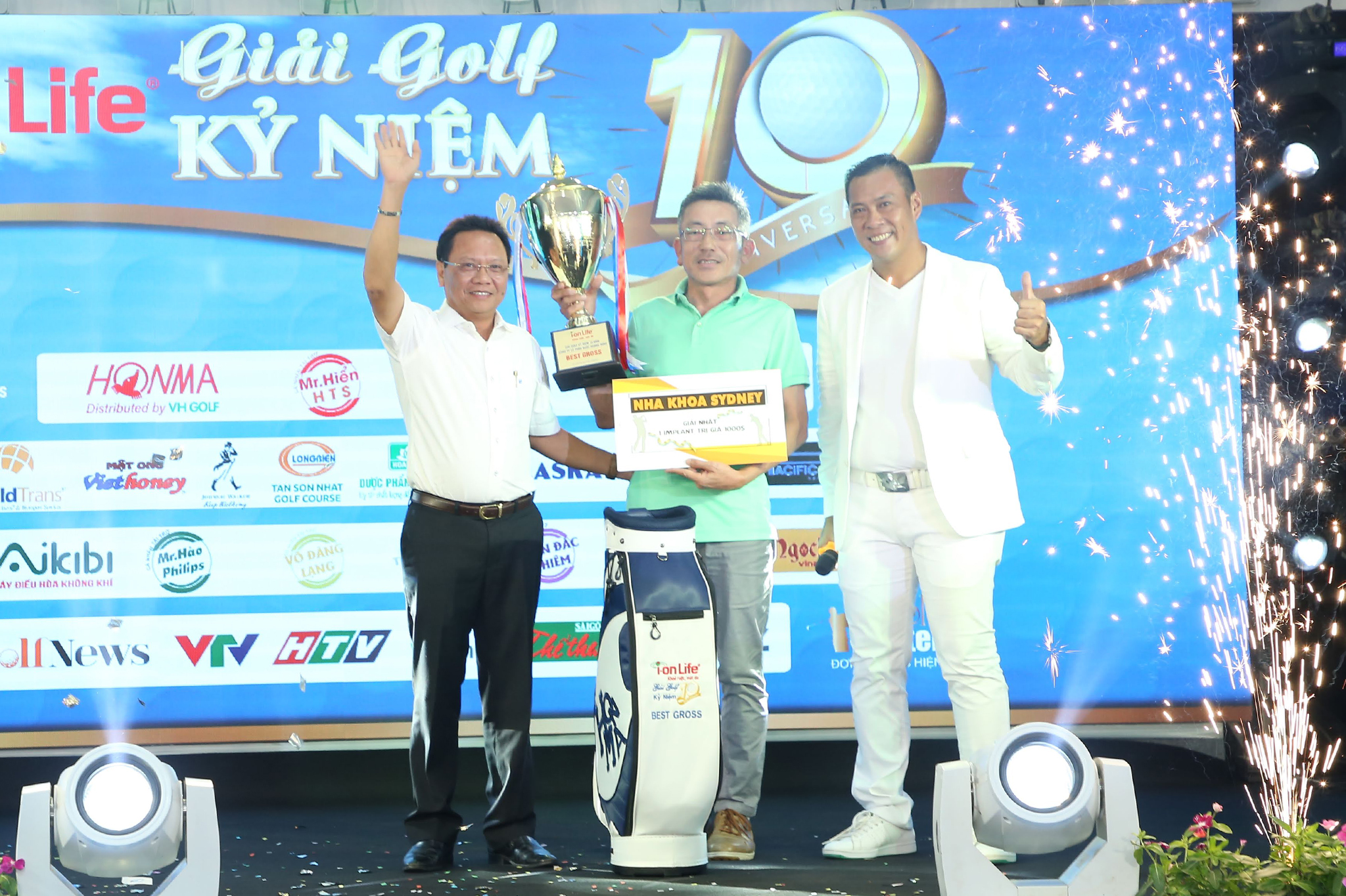 Thương hiệu nước hóa kiềm I-on Life tổ chức giải golf kỷ niệm 10 năm thành lập