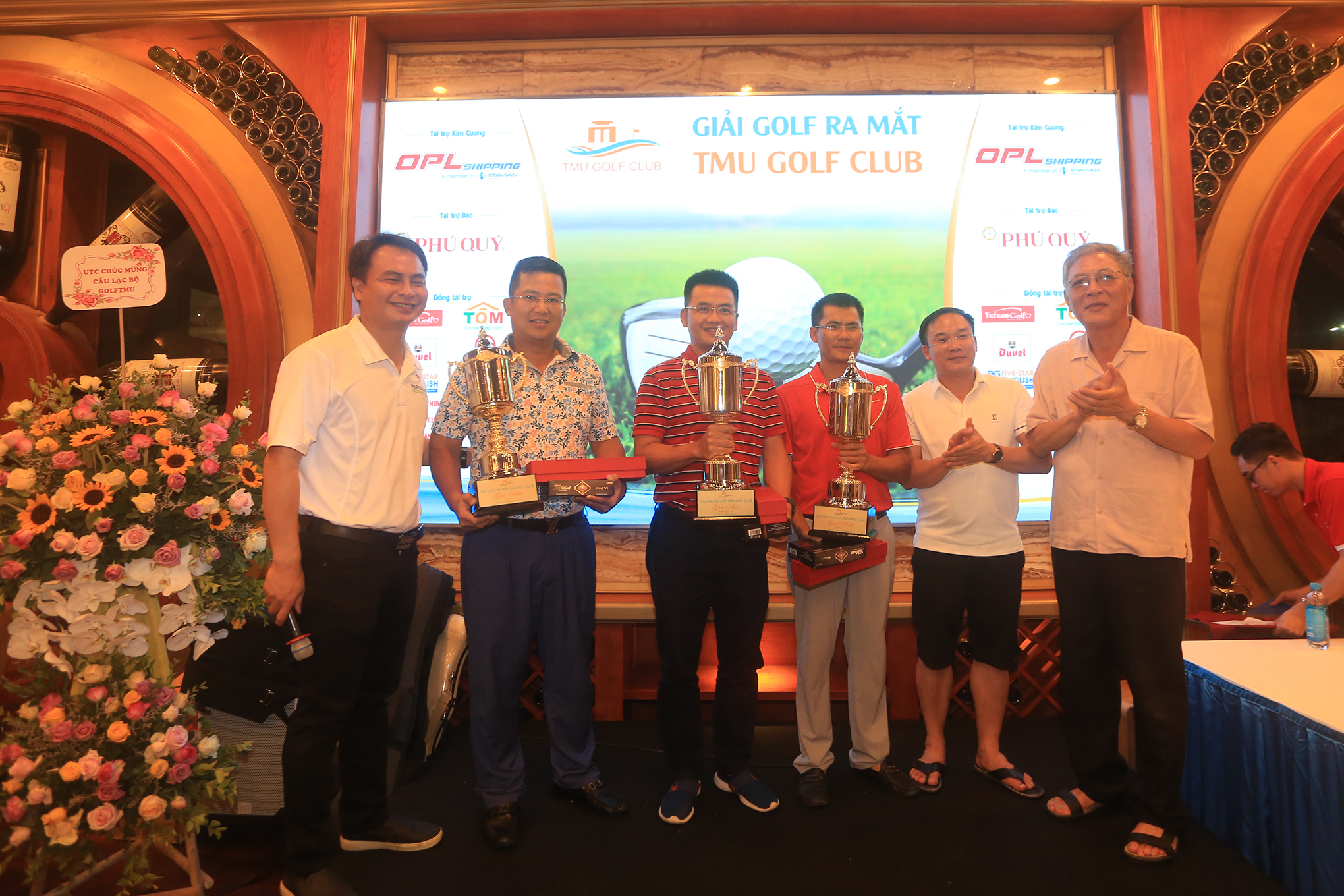 Gần 70 golfer tham dự giải golf ra mắt TMU Golf Club