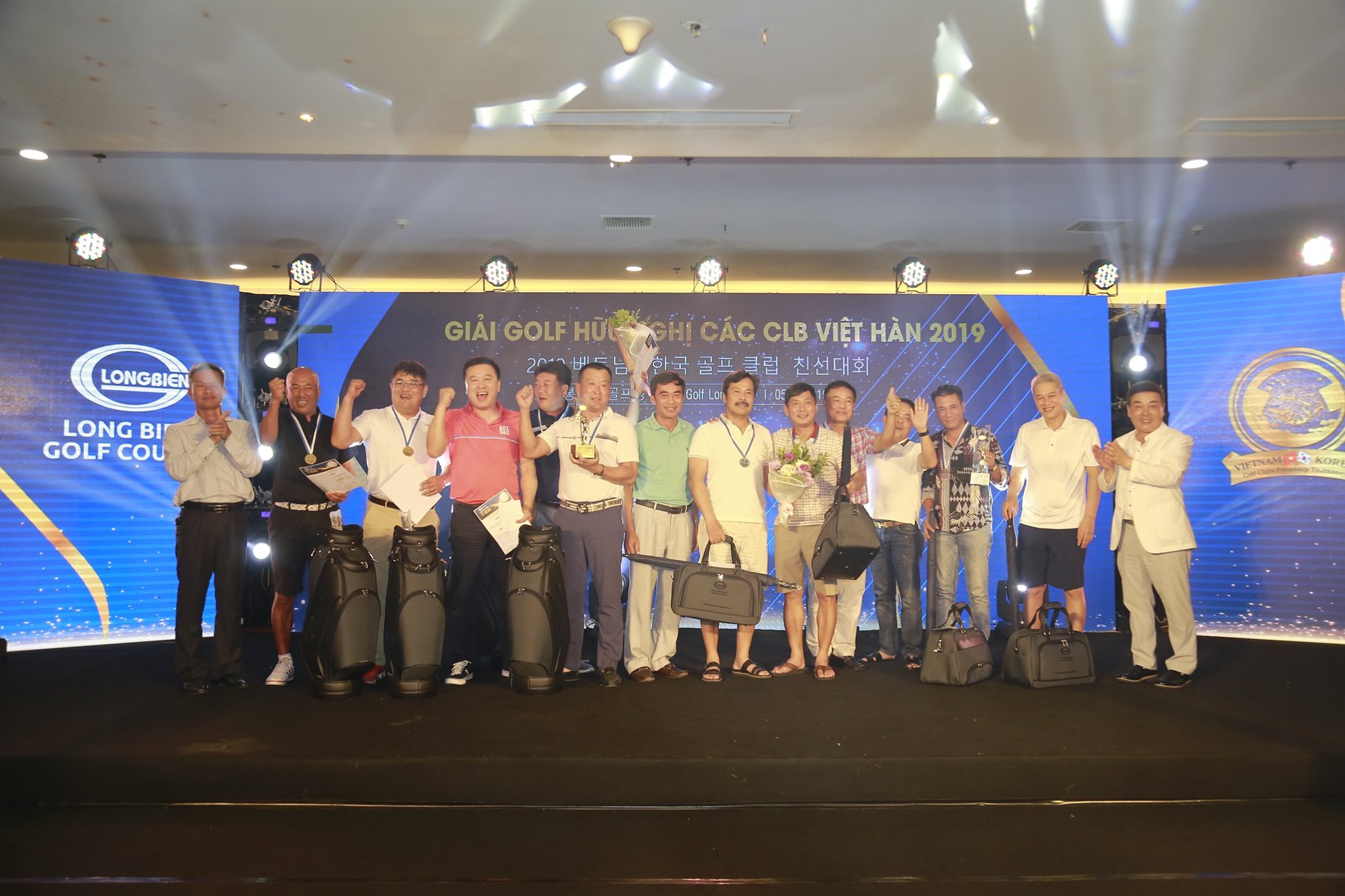 Đội Hamaeum Golf Club giành cúp vô địch tại Giải golf Hữu nghị các CLB Việt Hàn 2019