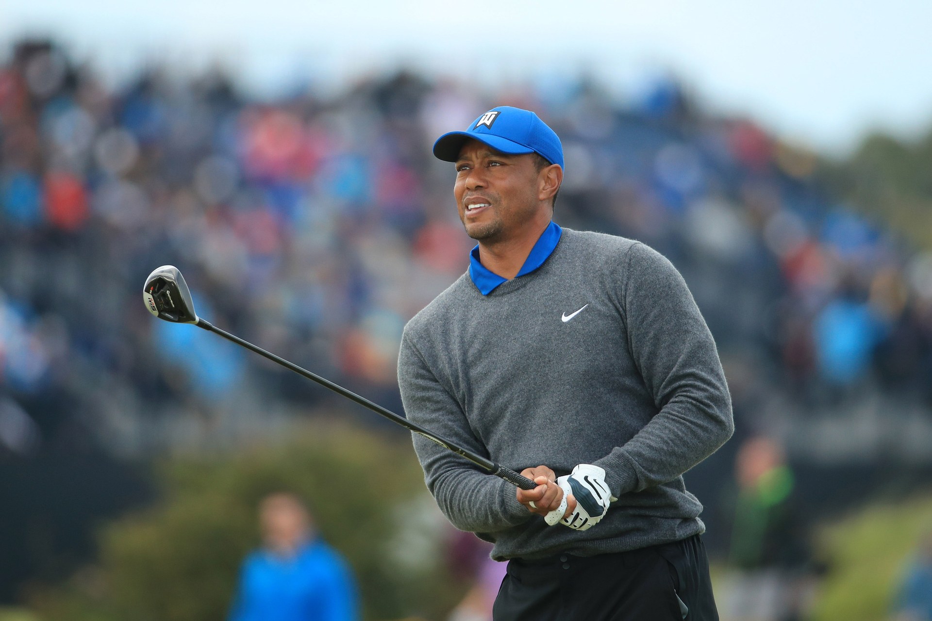 'Theo bước' McIlroy, Tiger Woods có khởi đầu thất vọng ở The Open 2019