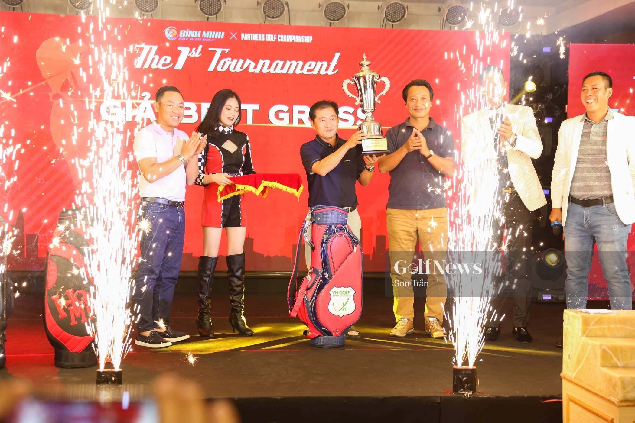 Andrew Hùng Phạm giành Best Gross tại Giải Golf BM & Partners Championship 1st Tournament