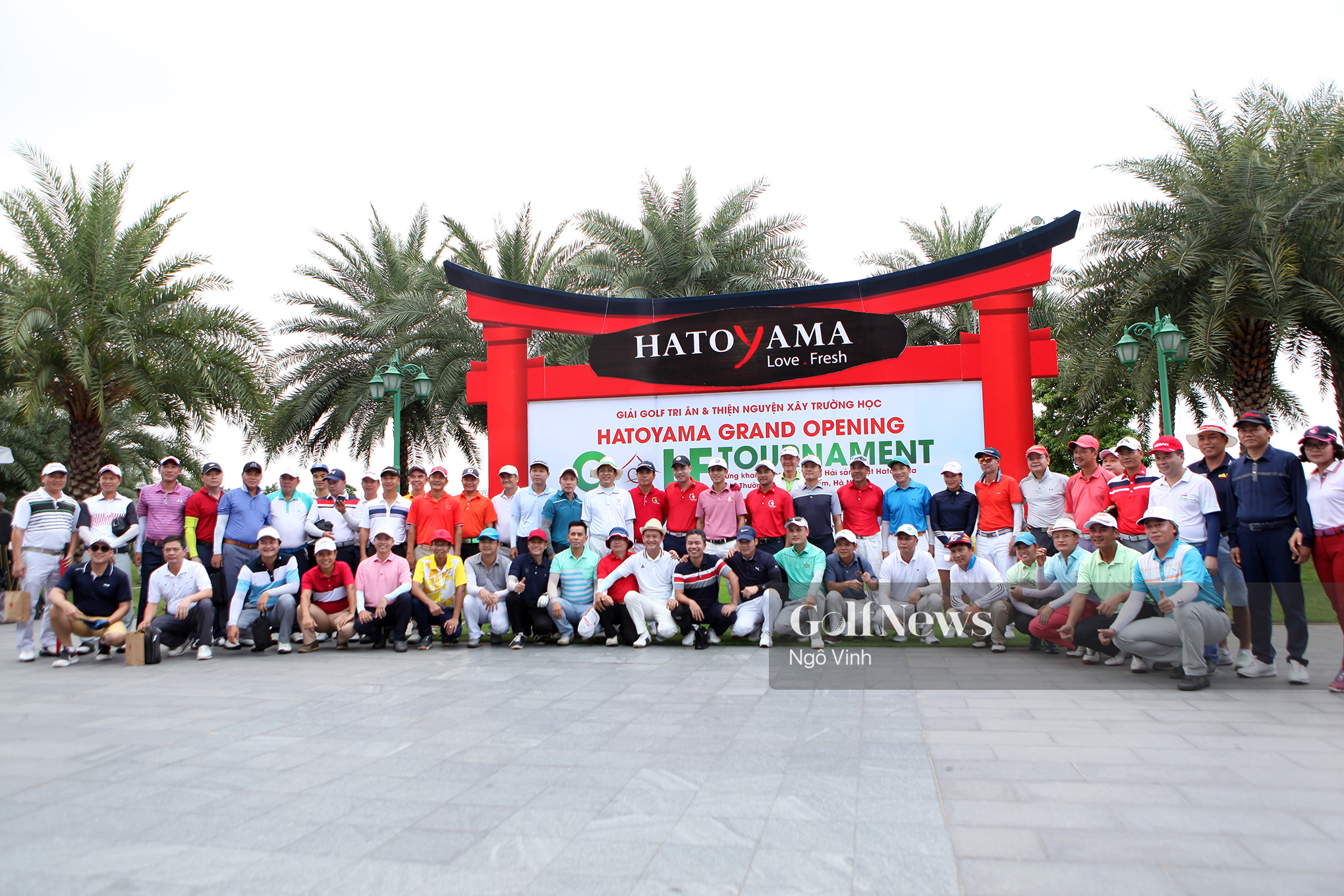 Gây quỹ 600 triệu đồng xây dựng trường học cho trẻ vùng khó khăn tại Hatoyama Grand Opening Golf Tournament năm 2019