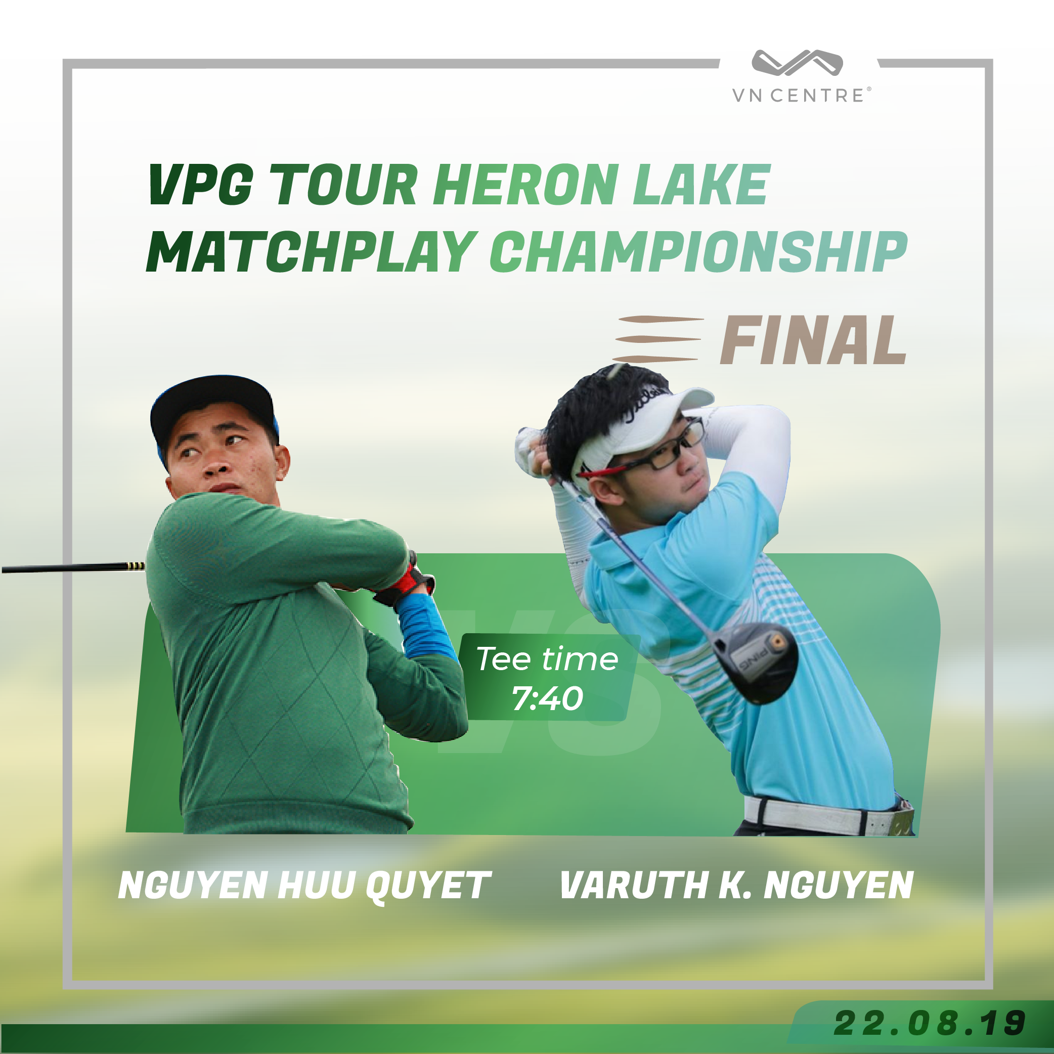 VPG Tour Heron Lake Match Play Championship 2019: Kết quả an bài sau vòng bán kết