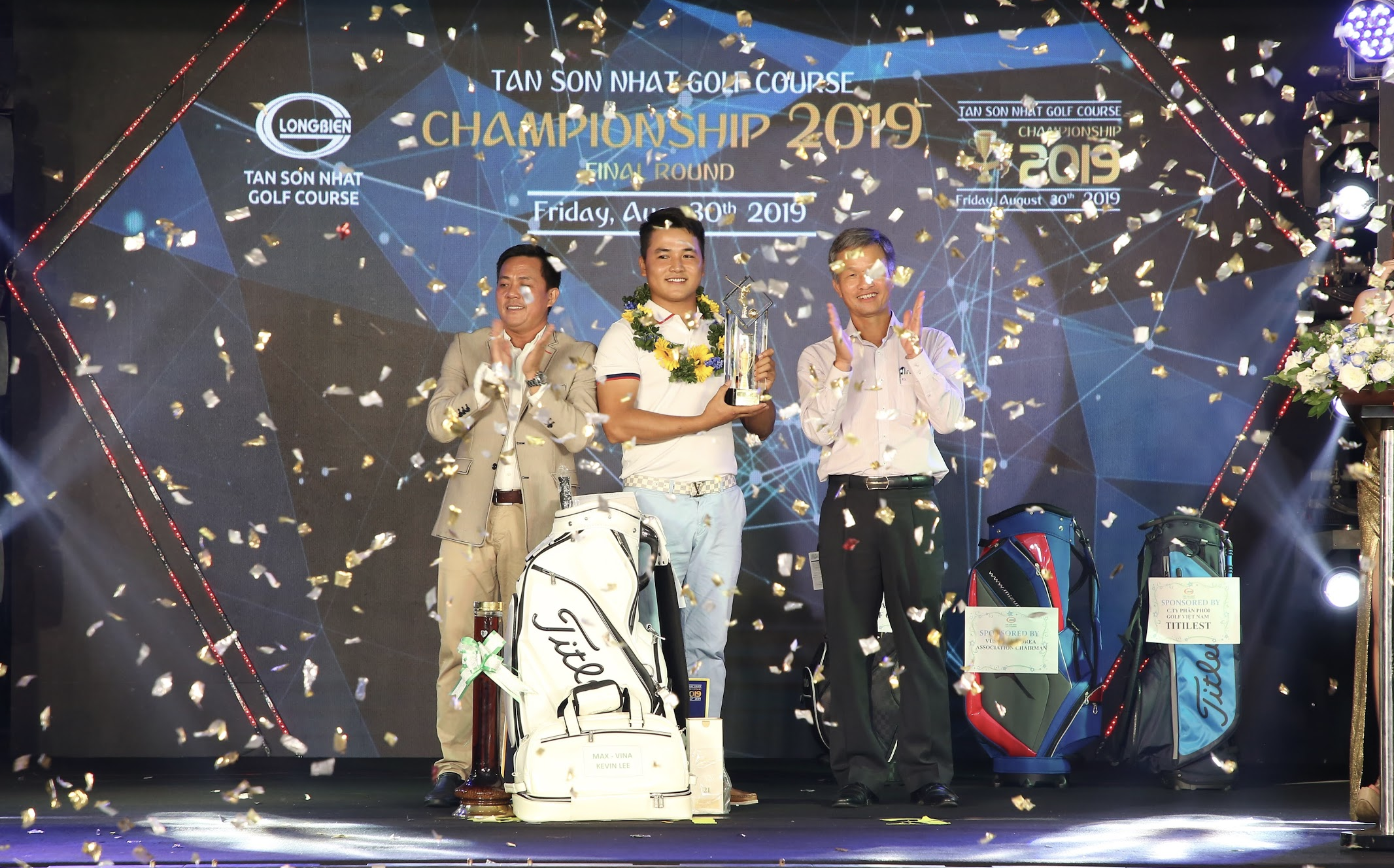 Golfer Trần Văn Hoàng đạt Best Gross giải Tan Son Nhat Golf Course Championship 2019