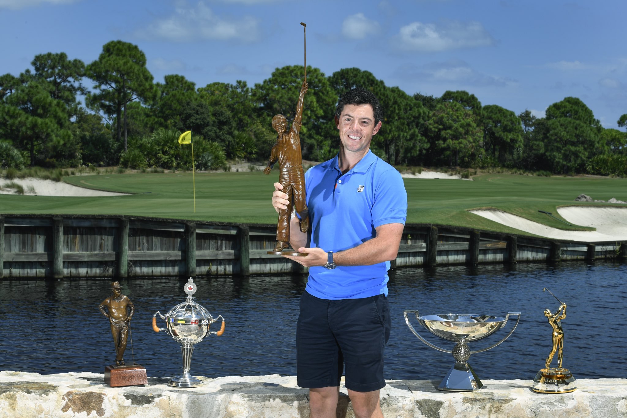 Rory McIlroy thắng giải Golfer của năm trên PGA Tour