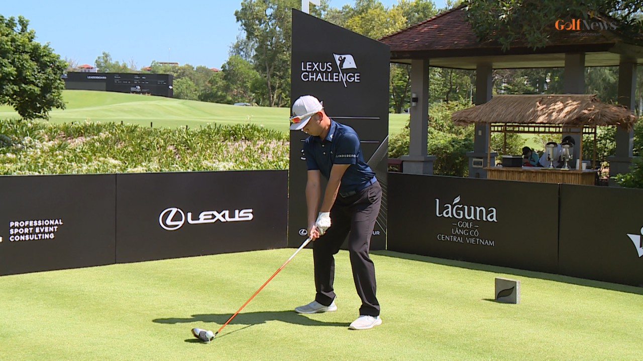 Các golfer tích cực tập luyện cho giải đấu Lexus Challenges 2019