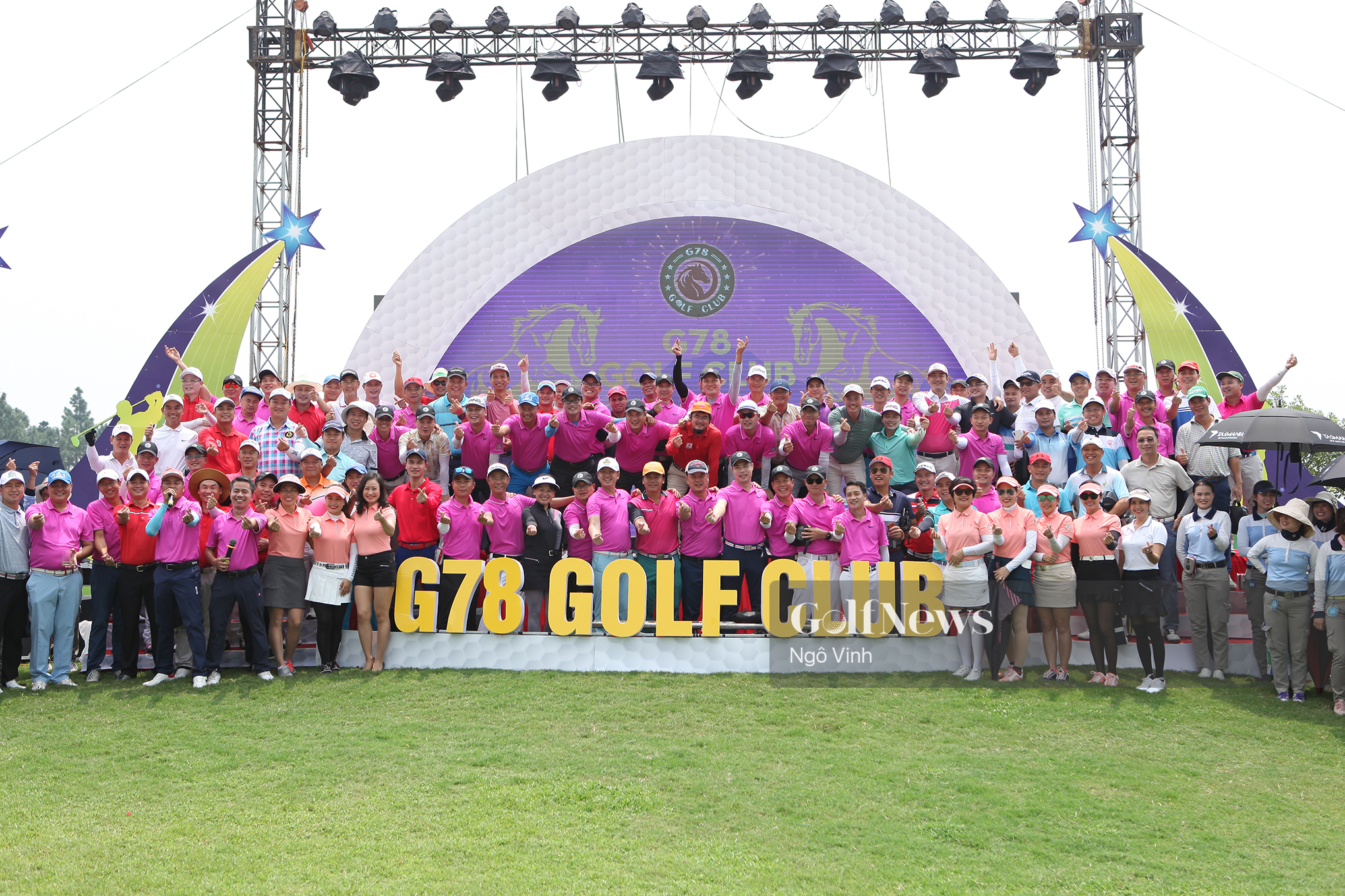 Giải golf mừng sinh nhật 1 năm thành lập CLB golf G78 chính thức khởi tranh