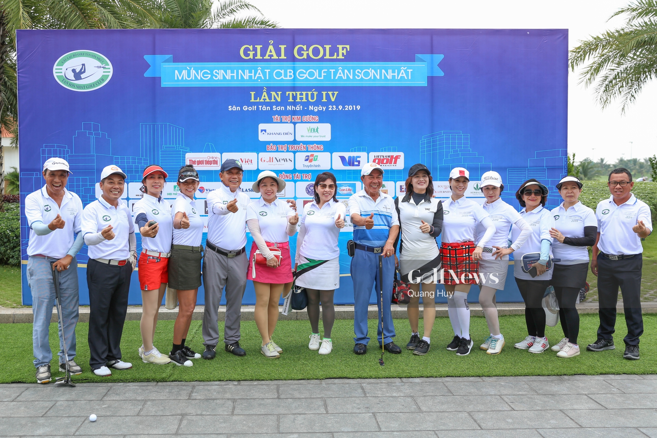 CLB Golf Tân Sơn Nhất: Đánh dấu hành trình hoạt động 4 năm