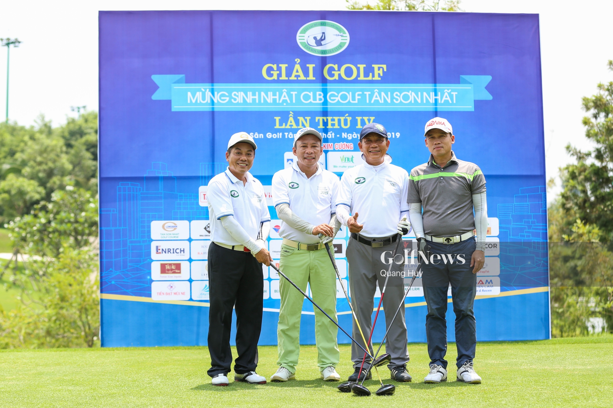 Giải golf Mừng sinh nhật CLB Golf Tân Sơn Nhất thu hút hơn 240 golfer tham gia
