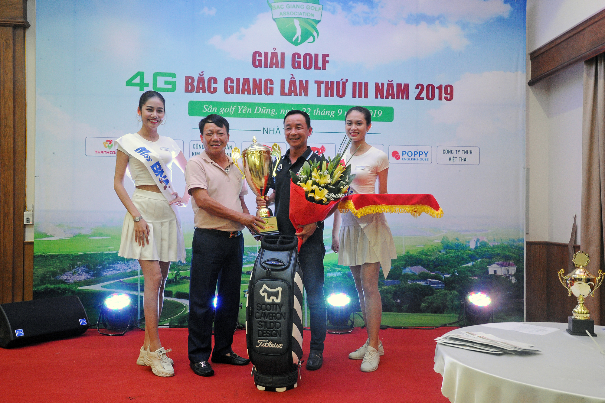 Golfer Lê Hùng Nam vô địch Giải Golf 4G Bắc Giang Lần thứ 3