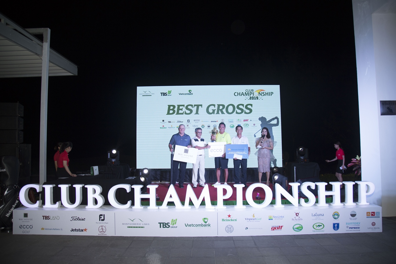 Kim Chong Su giành Best Gross Giải Vô Địch Montgomerie Links Vietnam lần thứ 10