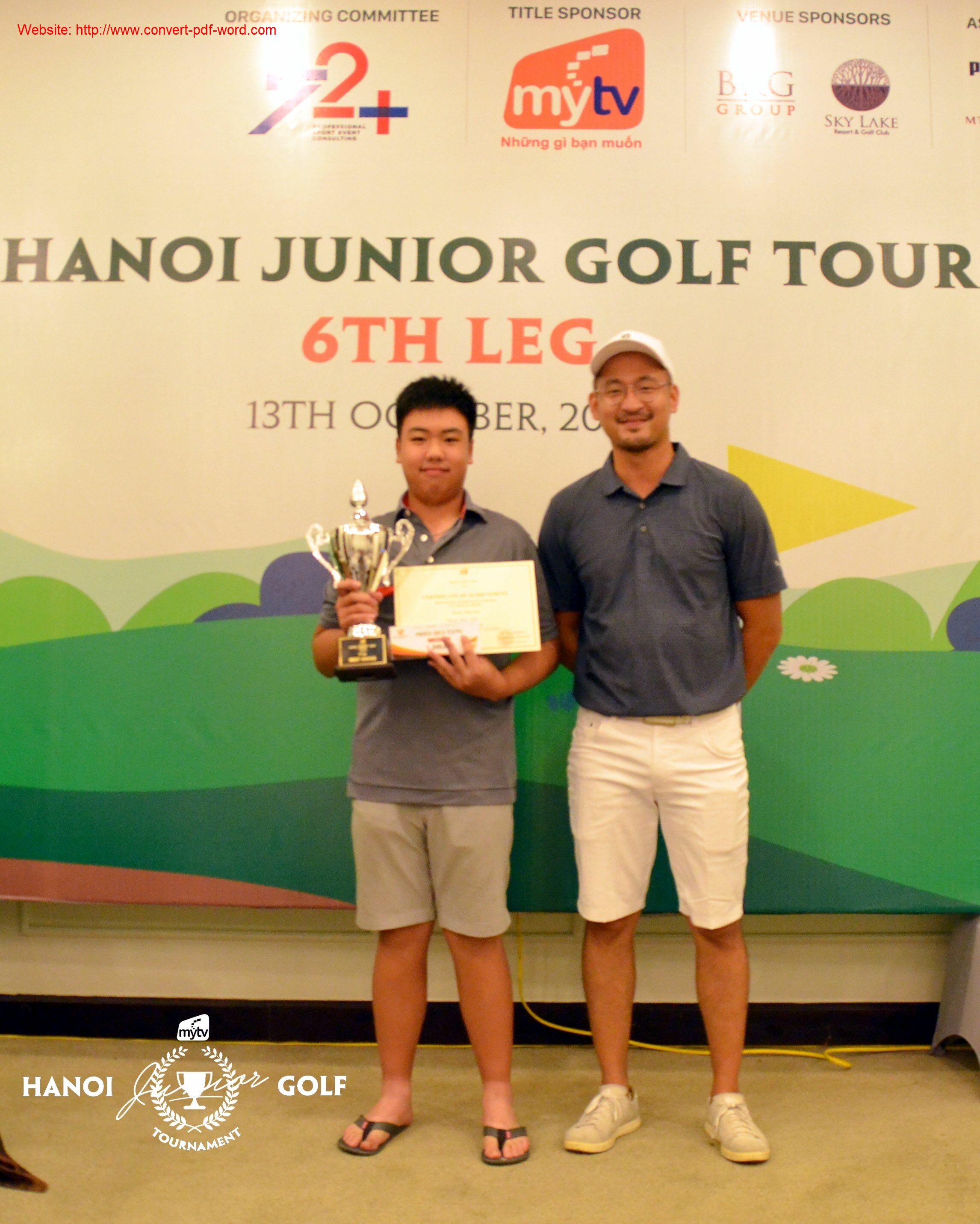 MyTV Hanoi Junior Golf Tour 2019: Golfer Nguyễn Đặng Minh lần thứ 2 vô địch