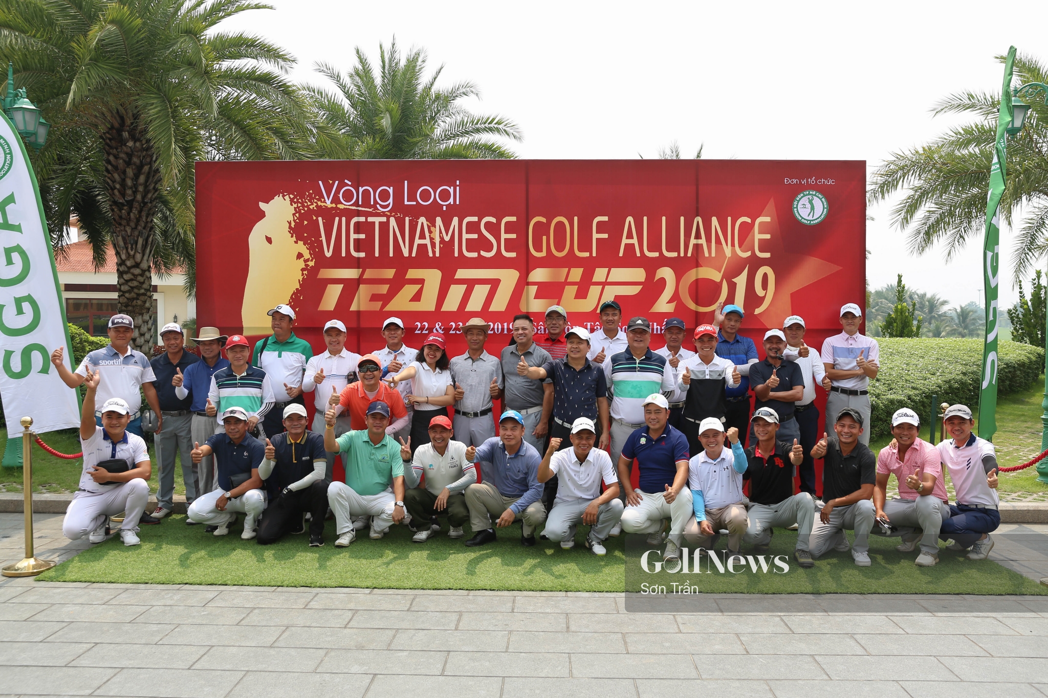 Nhiều anh tài tham dự vòng loại VietNamese Golf Alliance Team Cup
