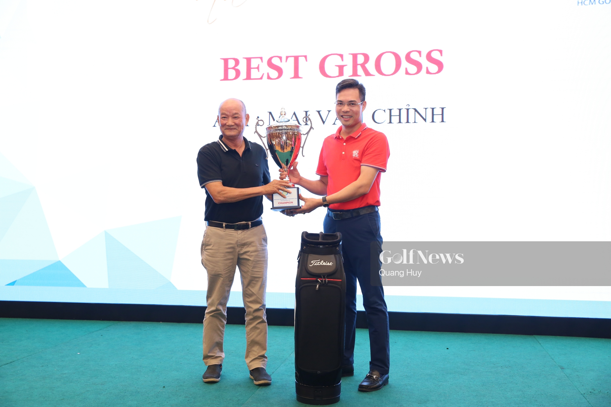 Golfer Mai Văn Chỉnh xuất sắc đoạt Best Gross giải Bach Khoa HCM Golf Club Tournament 2019 Lần thứ 4