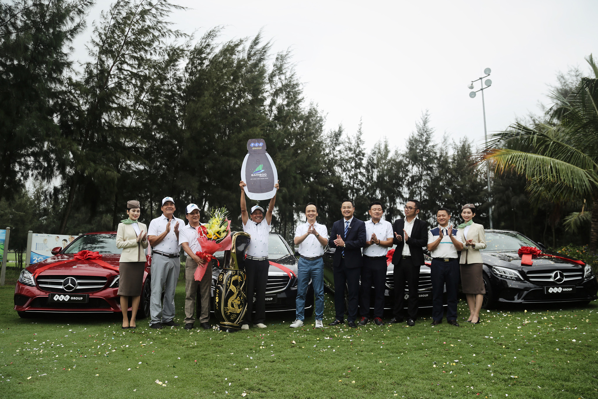 Giải thưởng HIO gần 10 tỷ đã được trao cho golfer Trần Huy Cương