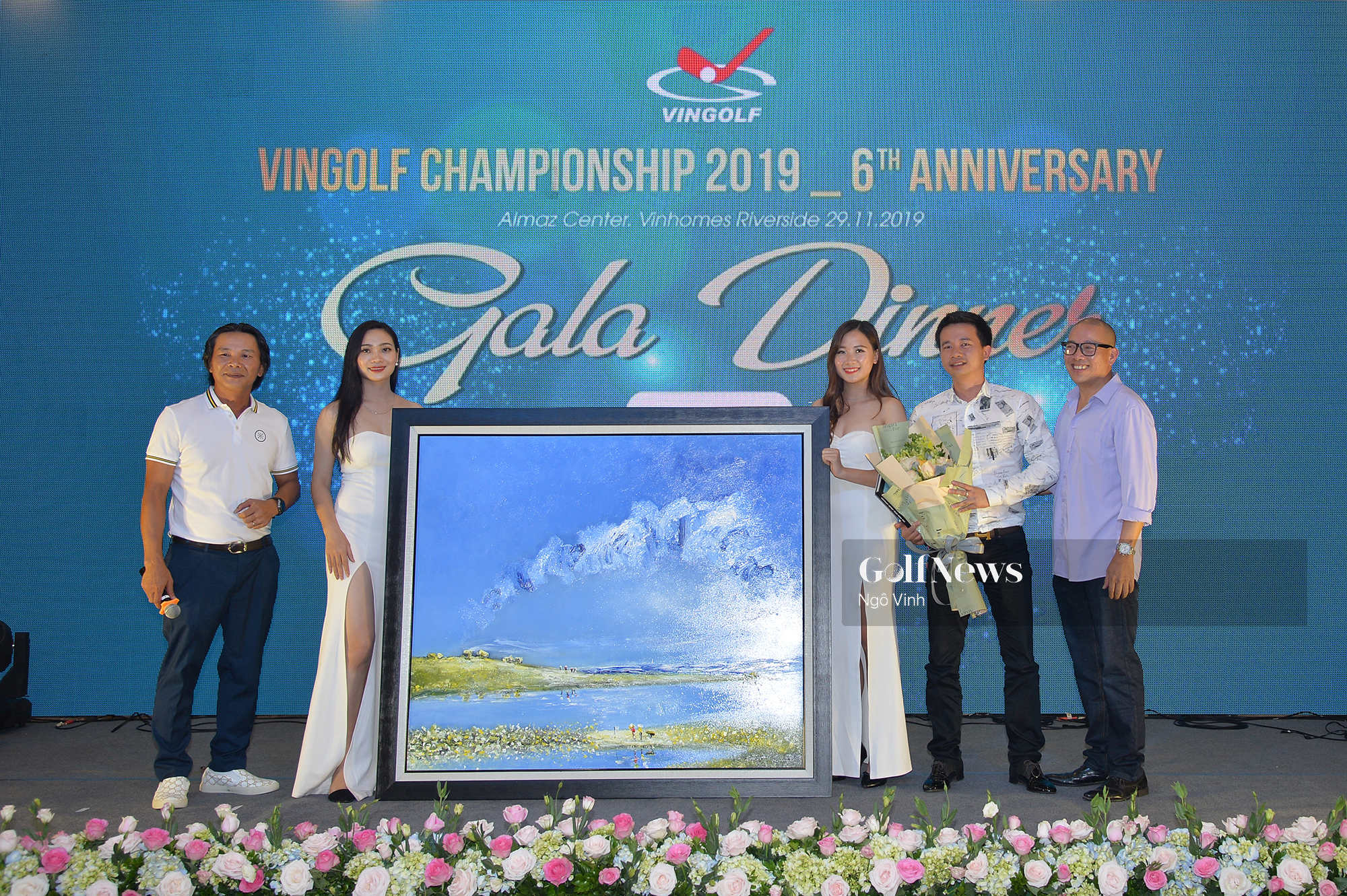 400 triệu đồng gây quỹ từ thiện tại giải golf mừng sinh nhật 6 năm Vingolf
