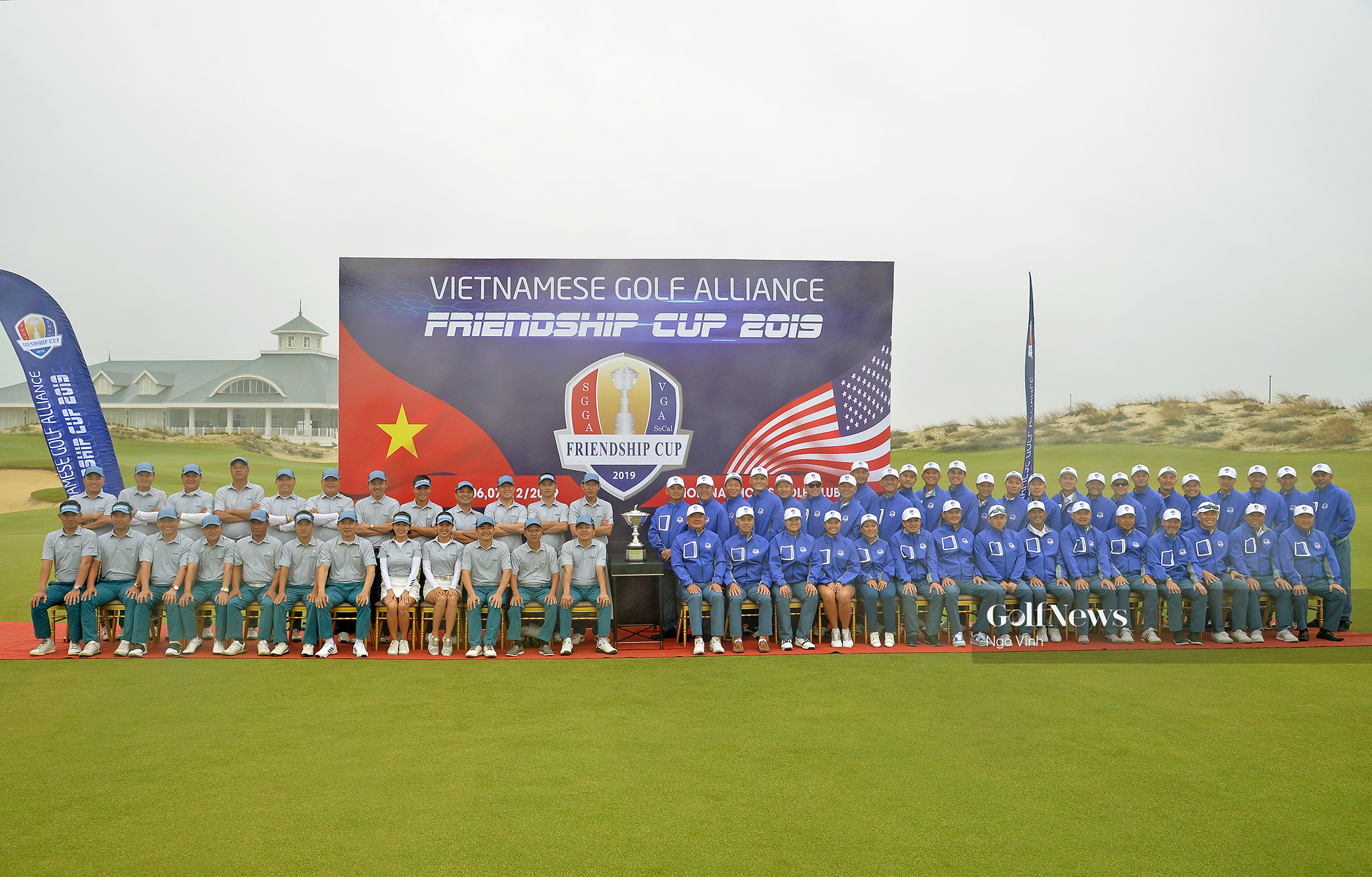 Vietnamese Golf Alliance Friendship Cup 2019: Hai đội tuyển đã sẵn sàng