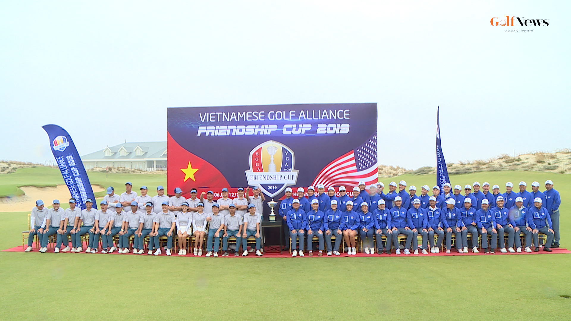 Chính thức khai mạc giải Golf Vietnamese Golf Alliance Friendship Cup 2019