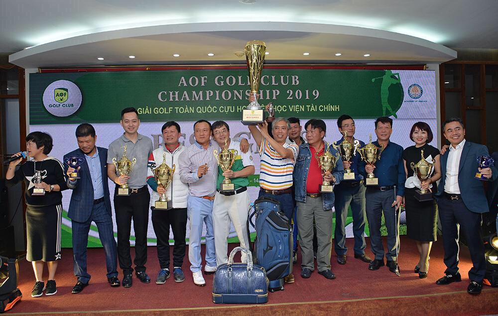 Lần thứ 2 golfer Lê Tiến Toàn vô địch tại giải thường niên AOF Championship