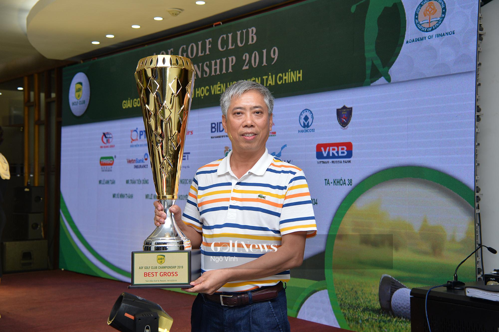 Golfer Lê Tiến Toàn giành Best Gross tại giải AOF Golf Club Championship 2019