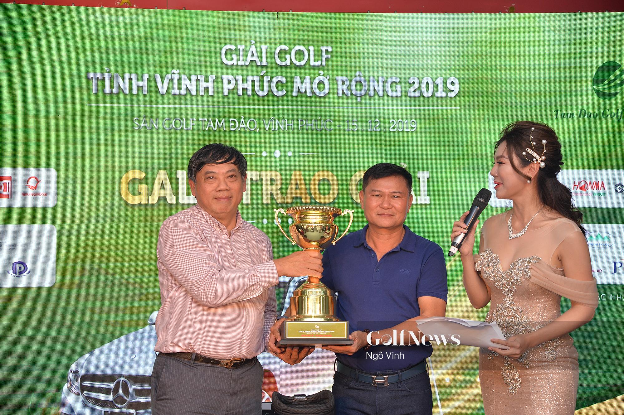 Golfer Đường Ngọc Dương vô địch Giải golf tỉnh Vĩnh Phúc Mở rộng 2019