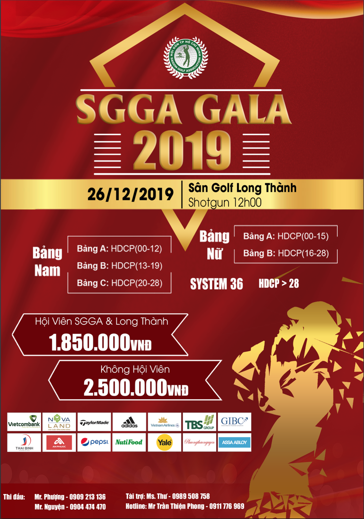 SGGA Gala 2019 chuẩn bị khởi tranh