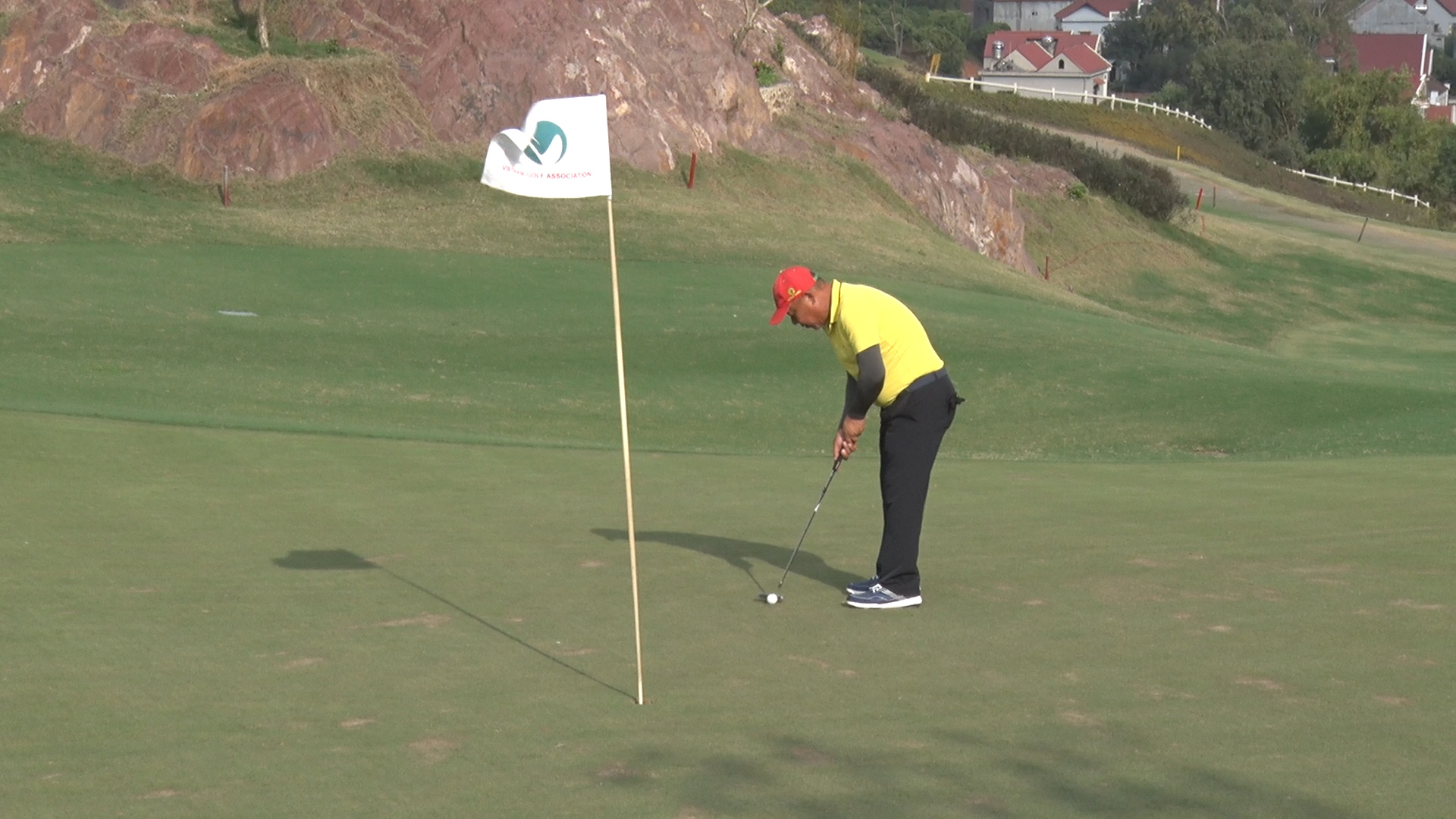 Golfer Nguyễn Duy Hải hào hứng khi lần đầu thi đấu trên sân Yên Dũng