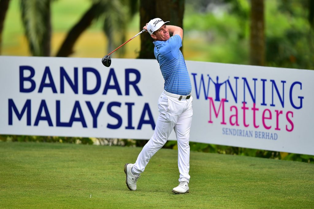 Liên tiếp 2 vòng bogey free, Andrew Dodt giữ vững vị trí dẫn đầu Bandar Malaysia Open