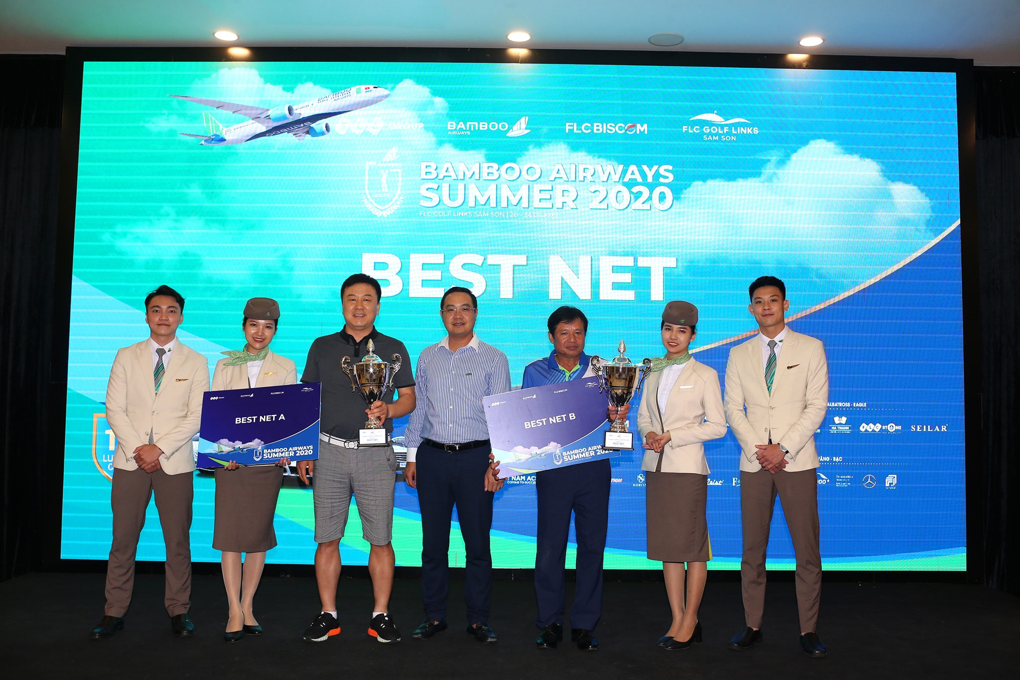 Golfer Lee Sang Ho dẫn đầu sau ngày khai mạc Bamboo Airways Summer 2020