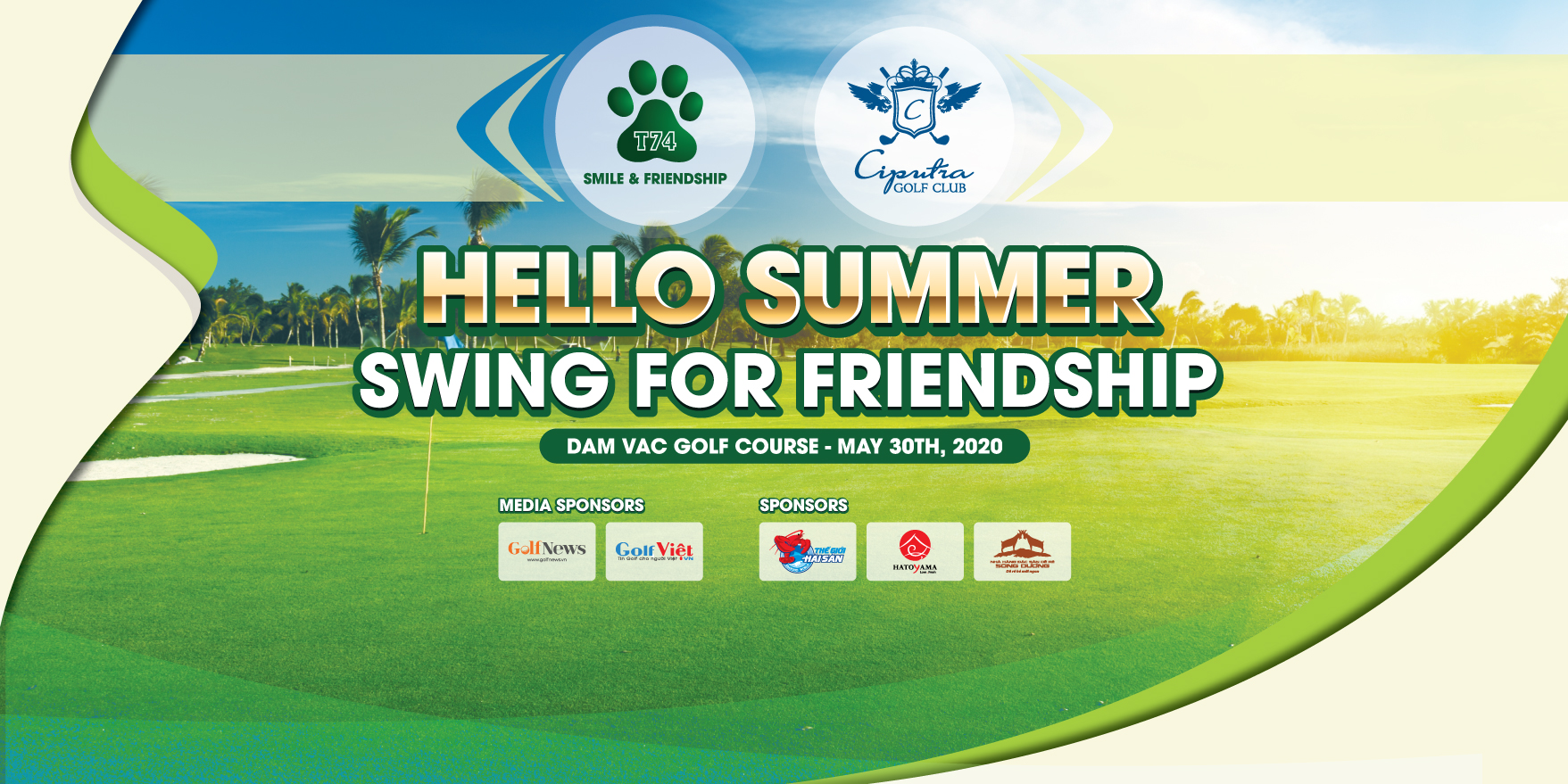CLB Ciputra giao lưu T74 Golf Club tại Hello Summer - Swing For Friendship