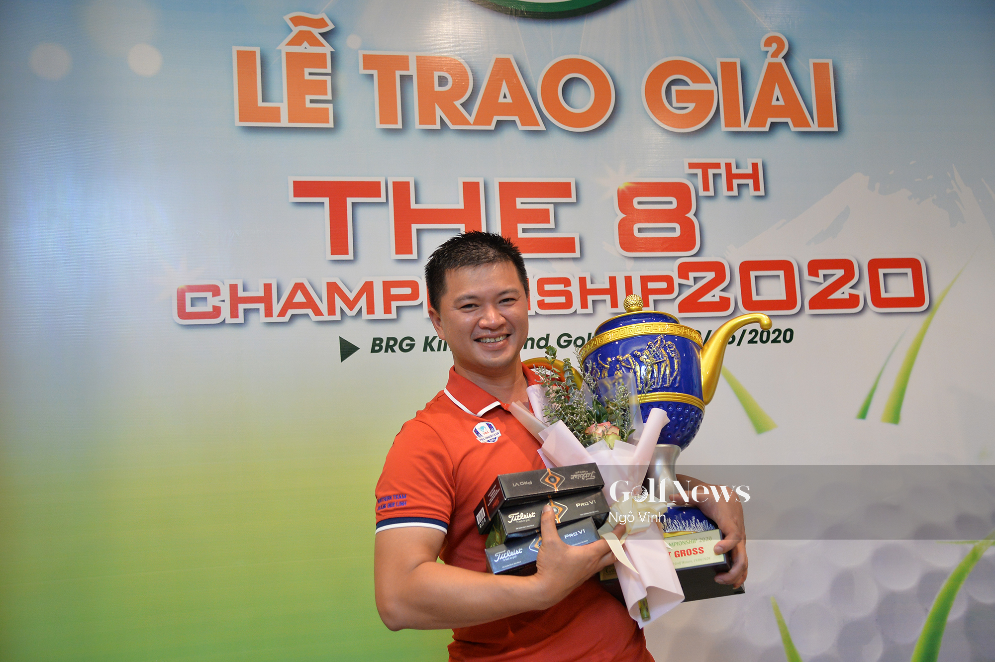 Golfer Hoàng Quế Linh trở thành Đội trưởng 88 Golf Club sau khi vô địch The 8th Championship 2020