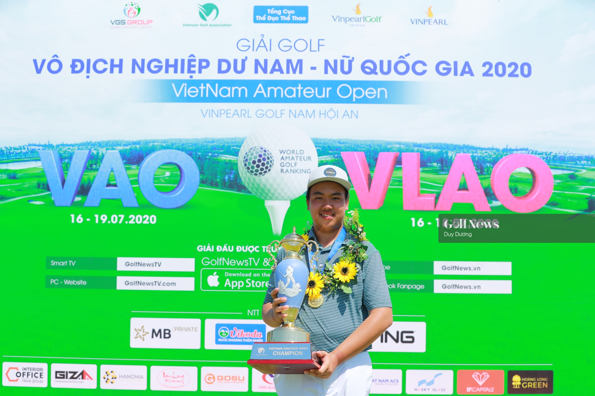 Nguyễn Đặng Minh vô địch VAO 2020