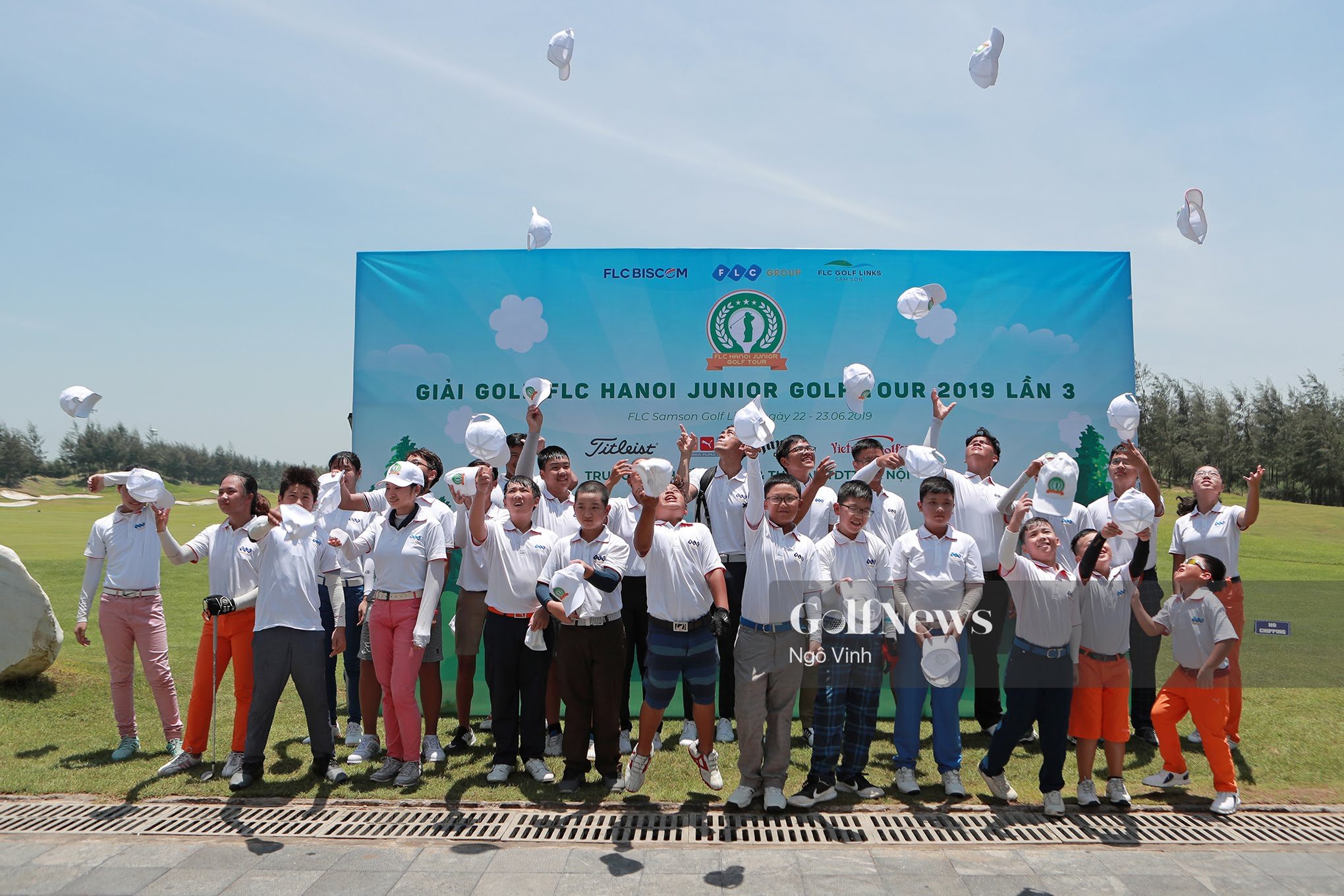Ban huấn luyện đội tuyển golf Hà Nội mở lớp đào tạo trẻ miễn phí.