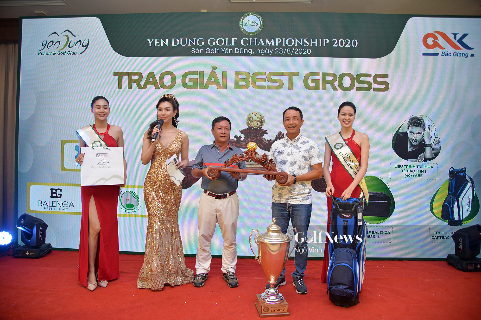 Golfer Lê Hùng Nam vô địch “Yen Dung Golf Championship 2020”