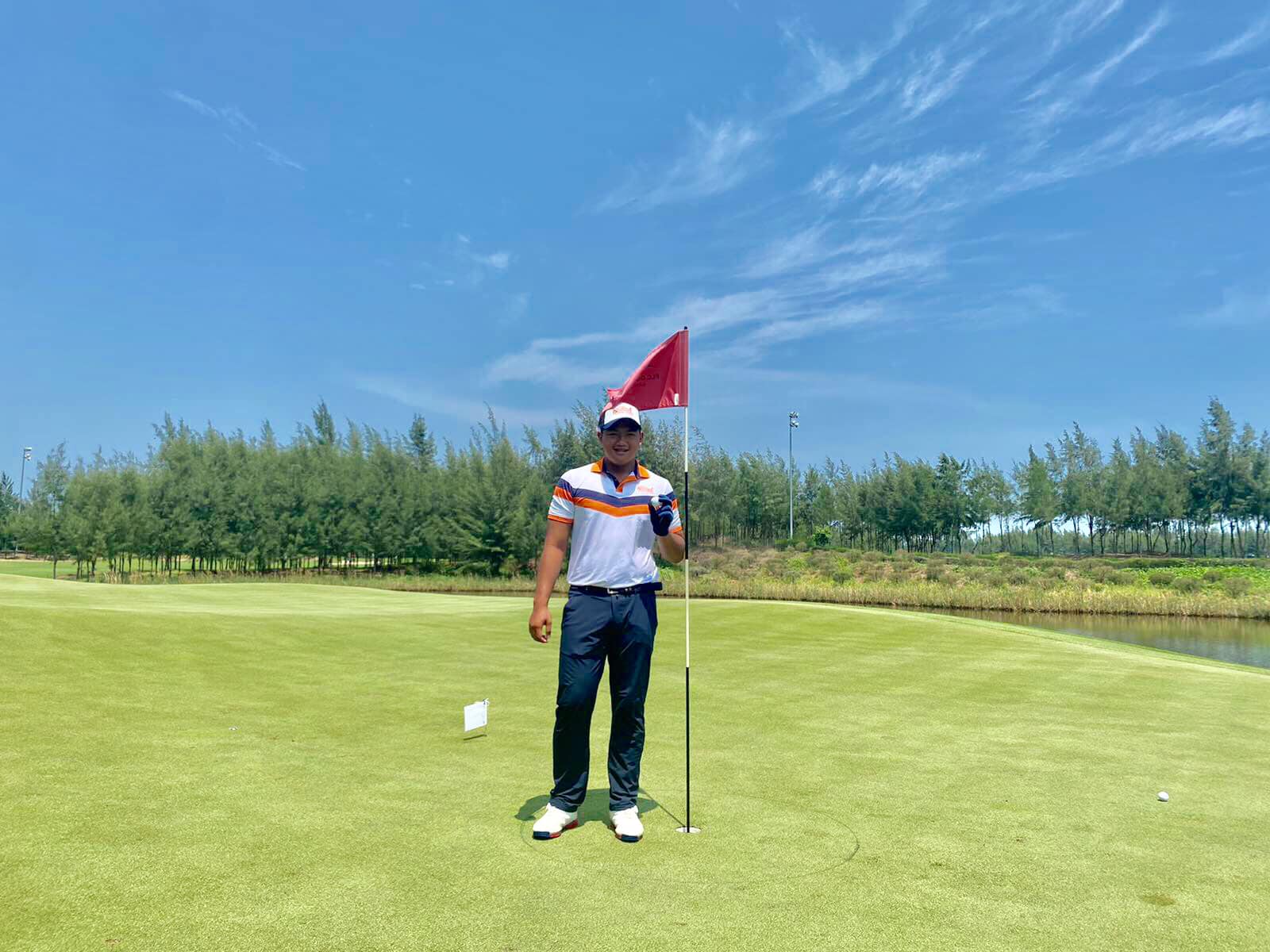 Golfer Nguyễn Tiến Thành ghi HIO thứ 2 tại giải FLCHomes Autumn Tournament 2020