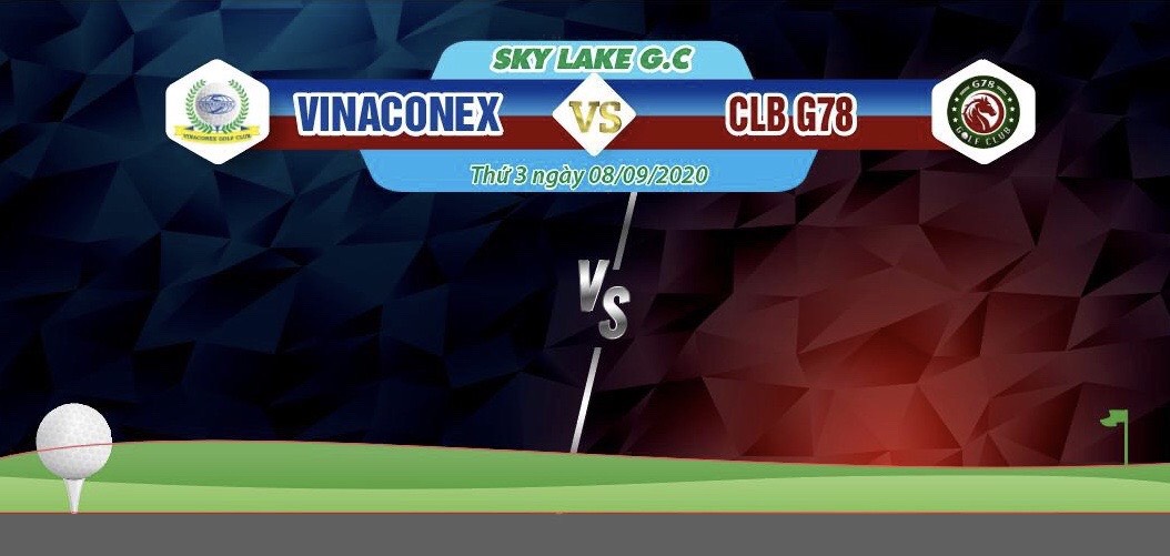 CLB Golf G78 giành chiến thắng trong trận đấu giao hữu với CLB Golf Vinaconex