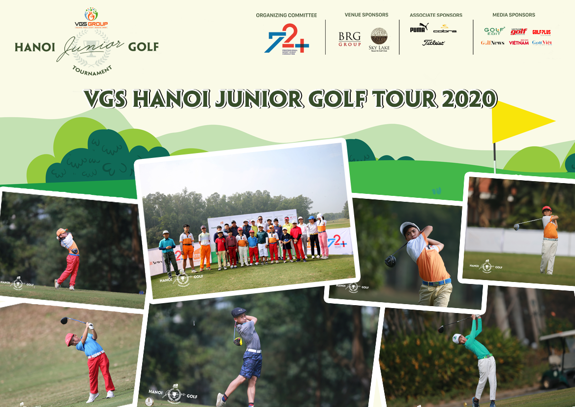 Hanoi Junior Golf Tour trở lại trong tháng 9 với nhà tài trợ VGS Group