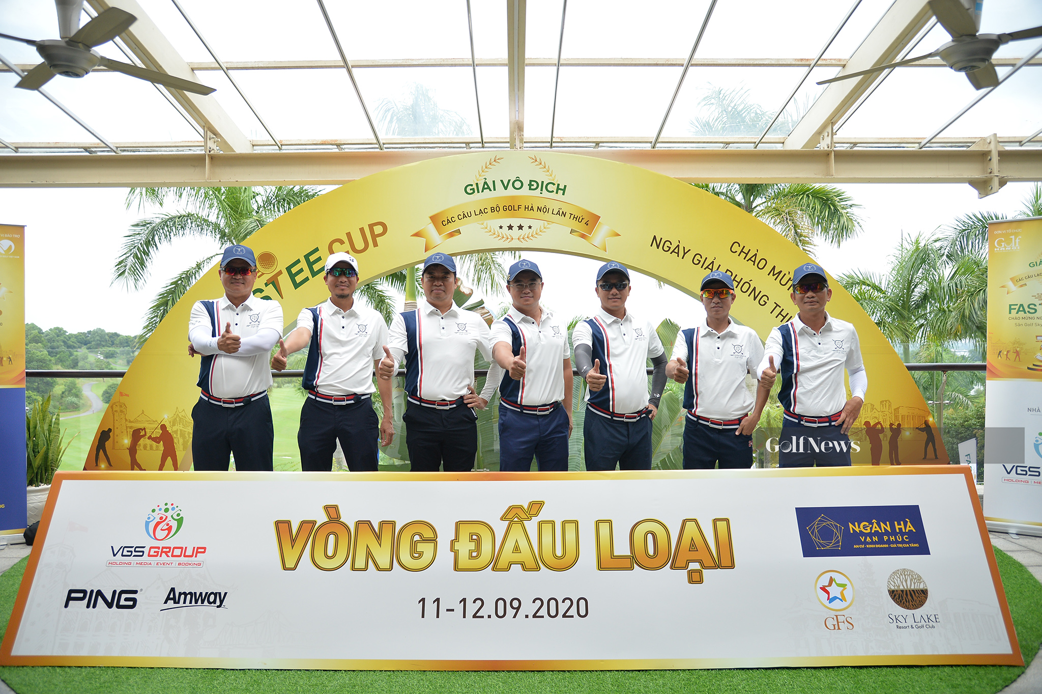 Vô địch các CLB Golf Hà Nội: Danh sách 20 CLB lọt vào vòng chung kết sau vòng loại.
