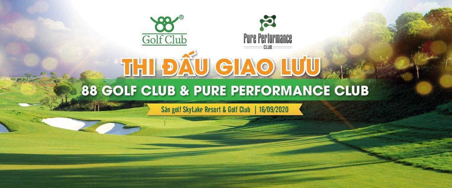 88 Golf Club giao đấu Pure Performance Club trên sân golf Sky Lake