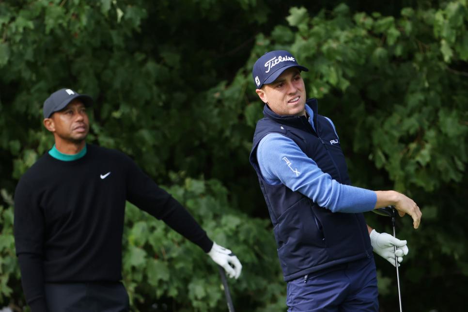 Tiger Woods cùng nhóm với Justin Thomas, Collin Morikawa tại U.S. Open 2020
