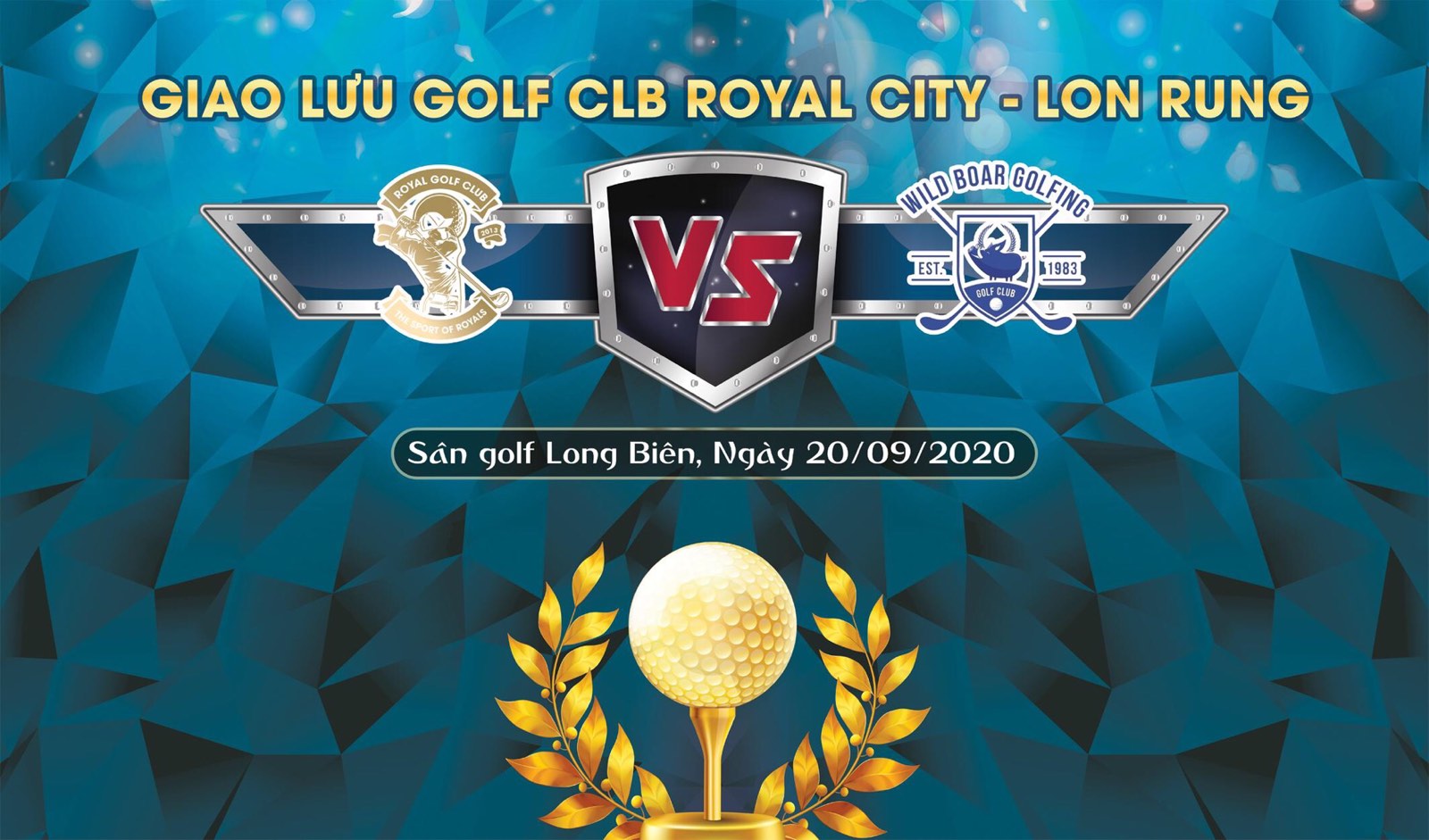 Giao hữu CLB: Royal City đấu CLB Lon Rung trên sân golf Long Biên