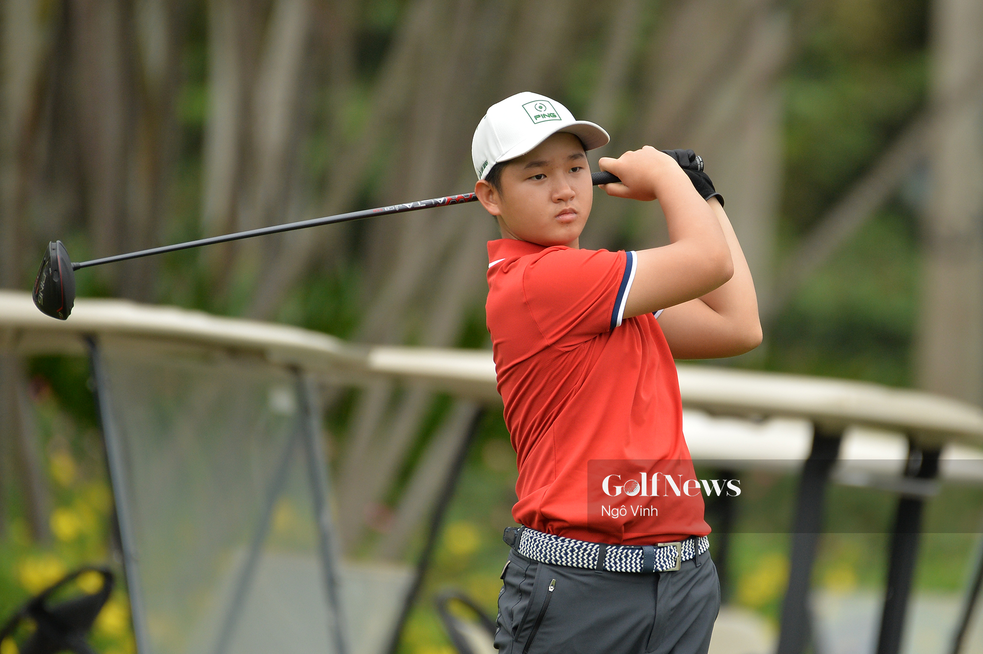 Đánh -1, Nguyễn Anh Minh vô địch vòng 1 VGS Hanoi Junior Golf Tour 2020