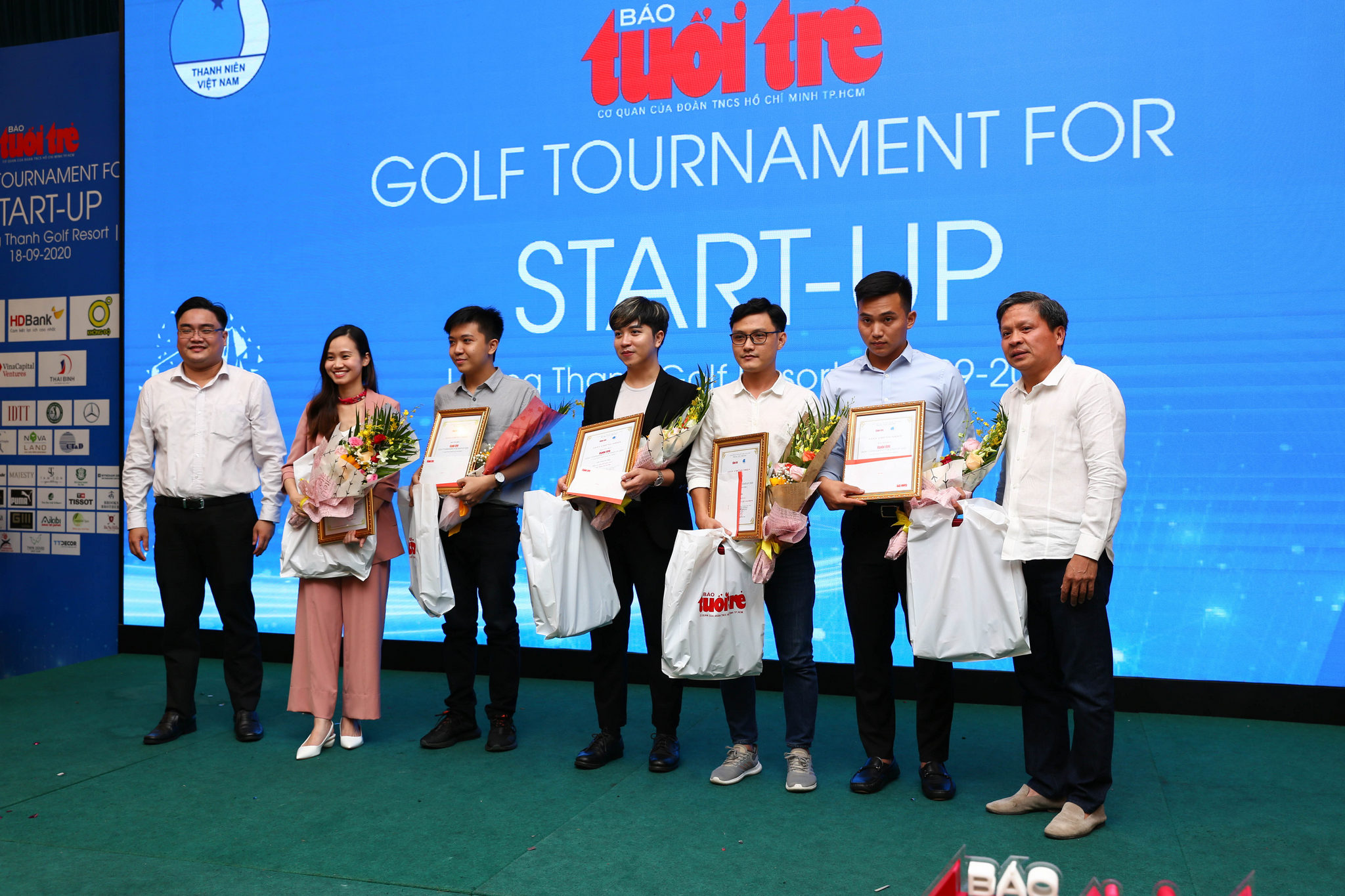 25 Start-up được vinh danh trong Tuổi Trẻ Golf Tournament for Start-up 2020