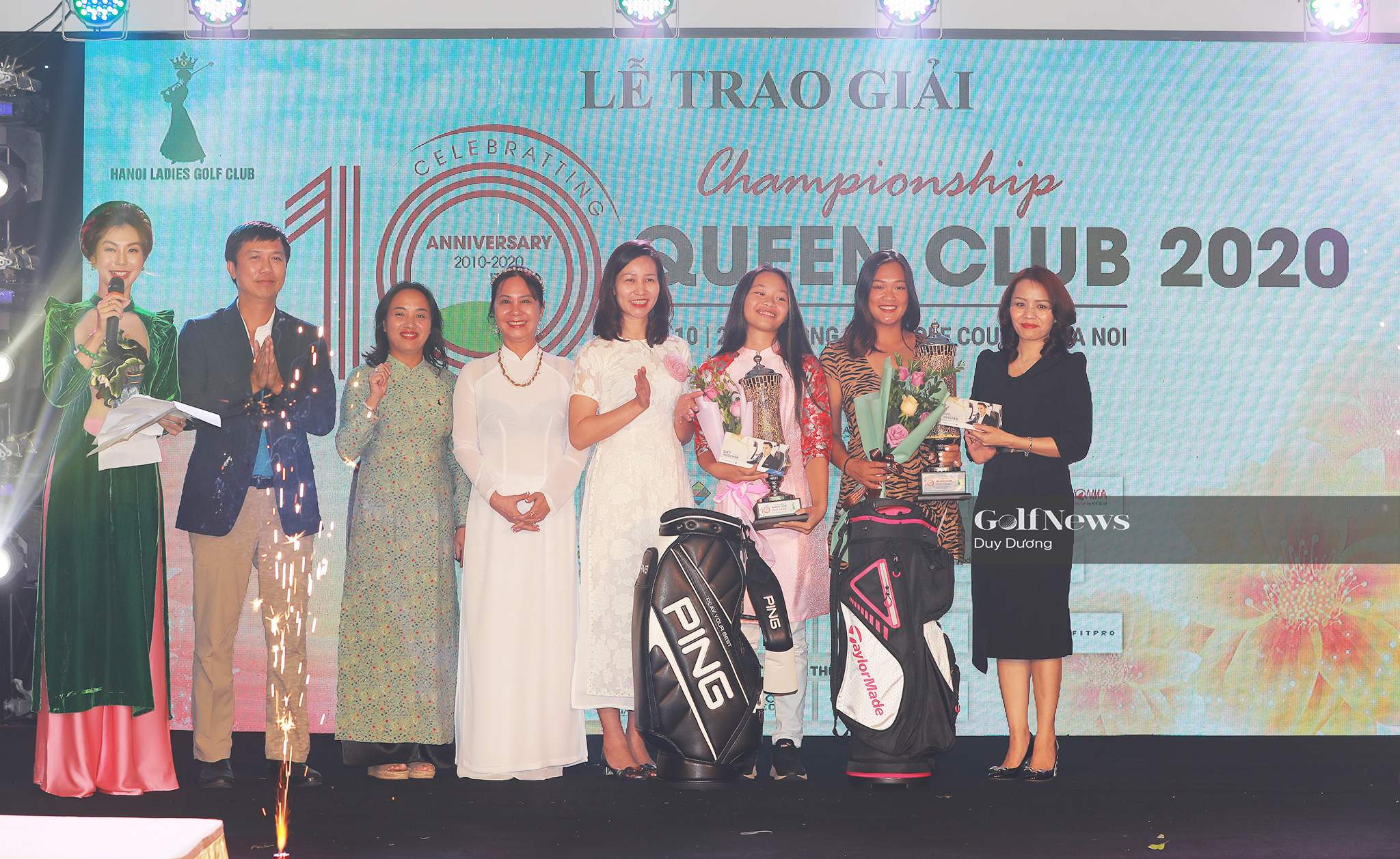 Nguyễn Thảo My vô địch giải golf Kỷ niệm 10 năm Queen Club