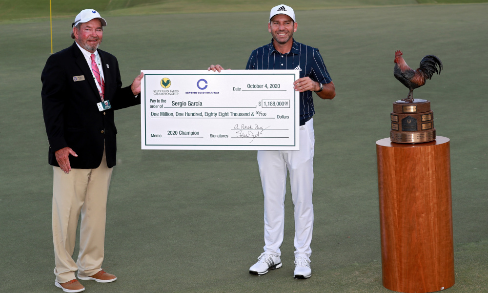 Chiến thắng Sanderson Farms Championship, Sergio Garcia giải cơn khát danh hiệu tại PGA Tour sau hơn 3 năm.