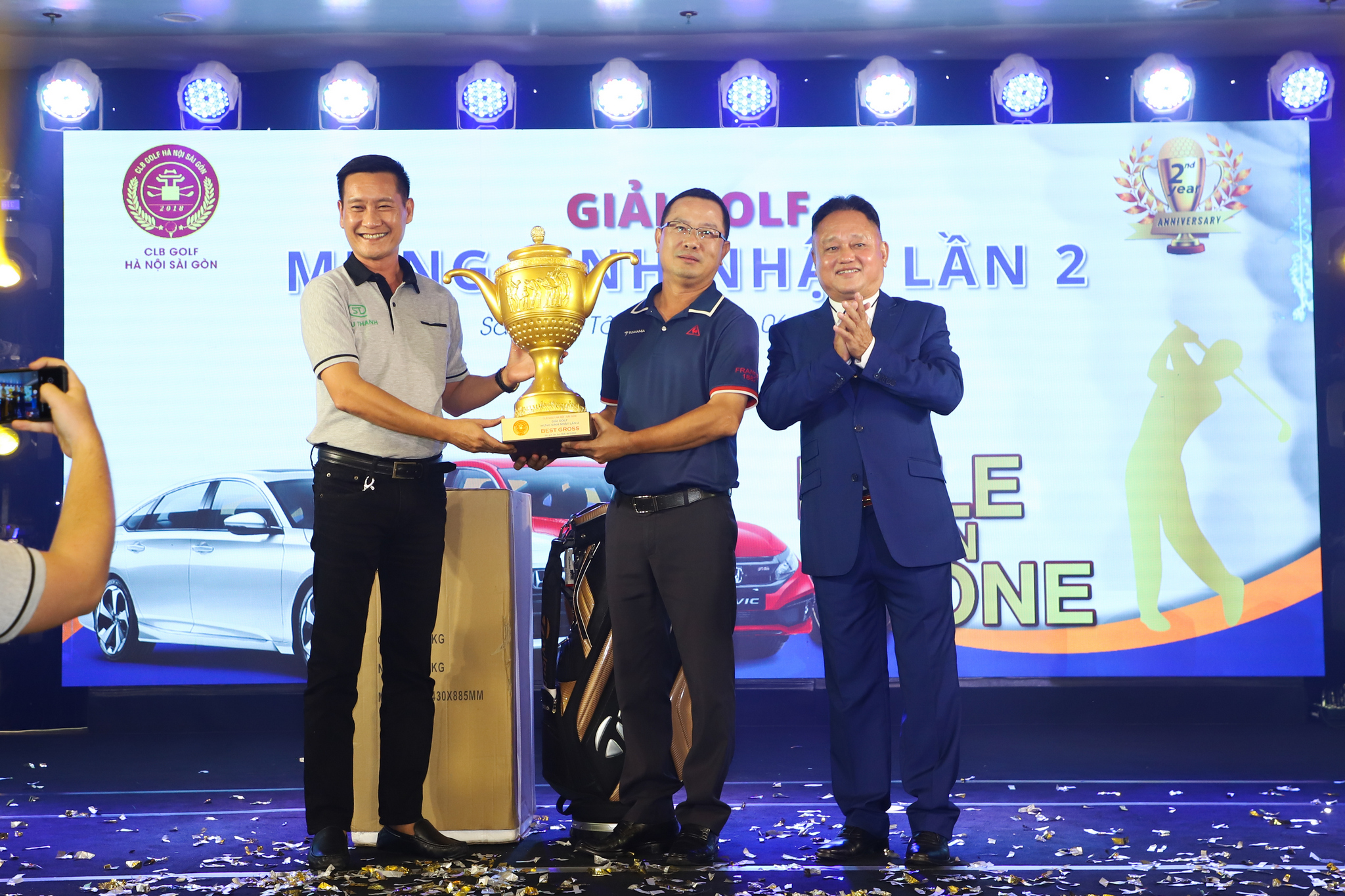 Golfer Nguyễn Duy Ngọc vô địch Giải golf mừng sinh nhật lần 2 CLB Hà Nội - Sài Gòn