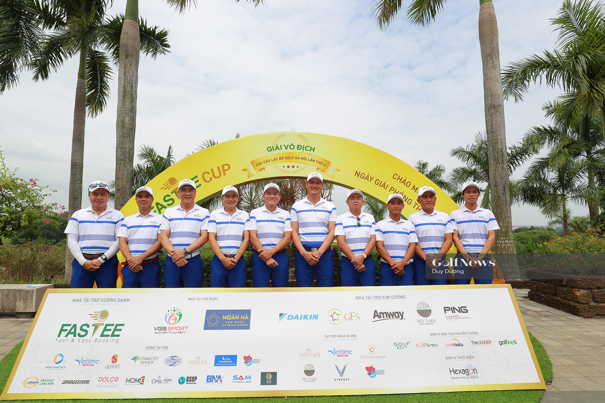 Chung kết giải Vô địch các CLB Golf Hà Nội lần 4: CLB Golf Việt Hưng và G81 tạm dẫn đầu.