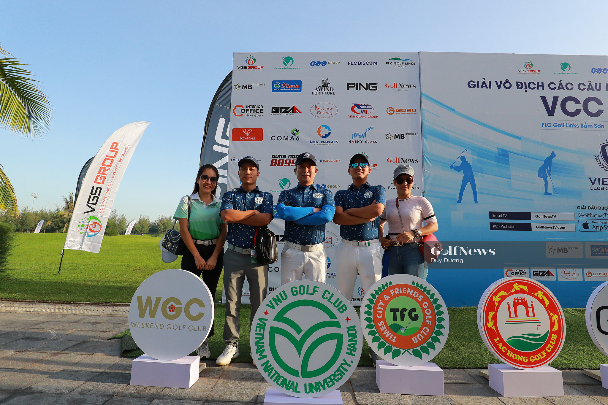 CLB VNU Golf Club dẫn đầu bảng Nam sau vòng xếp loại hạt giống VCC 2020