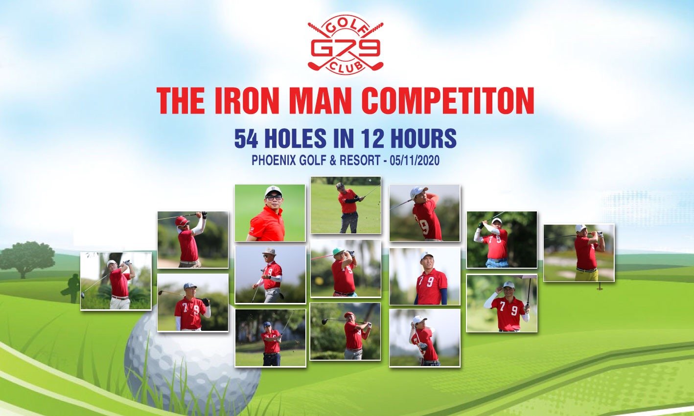 The Iron Man Competiton: Thử thách 54 hố golf trong 12 giờ