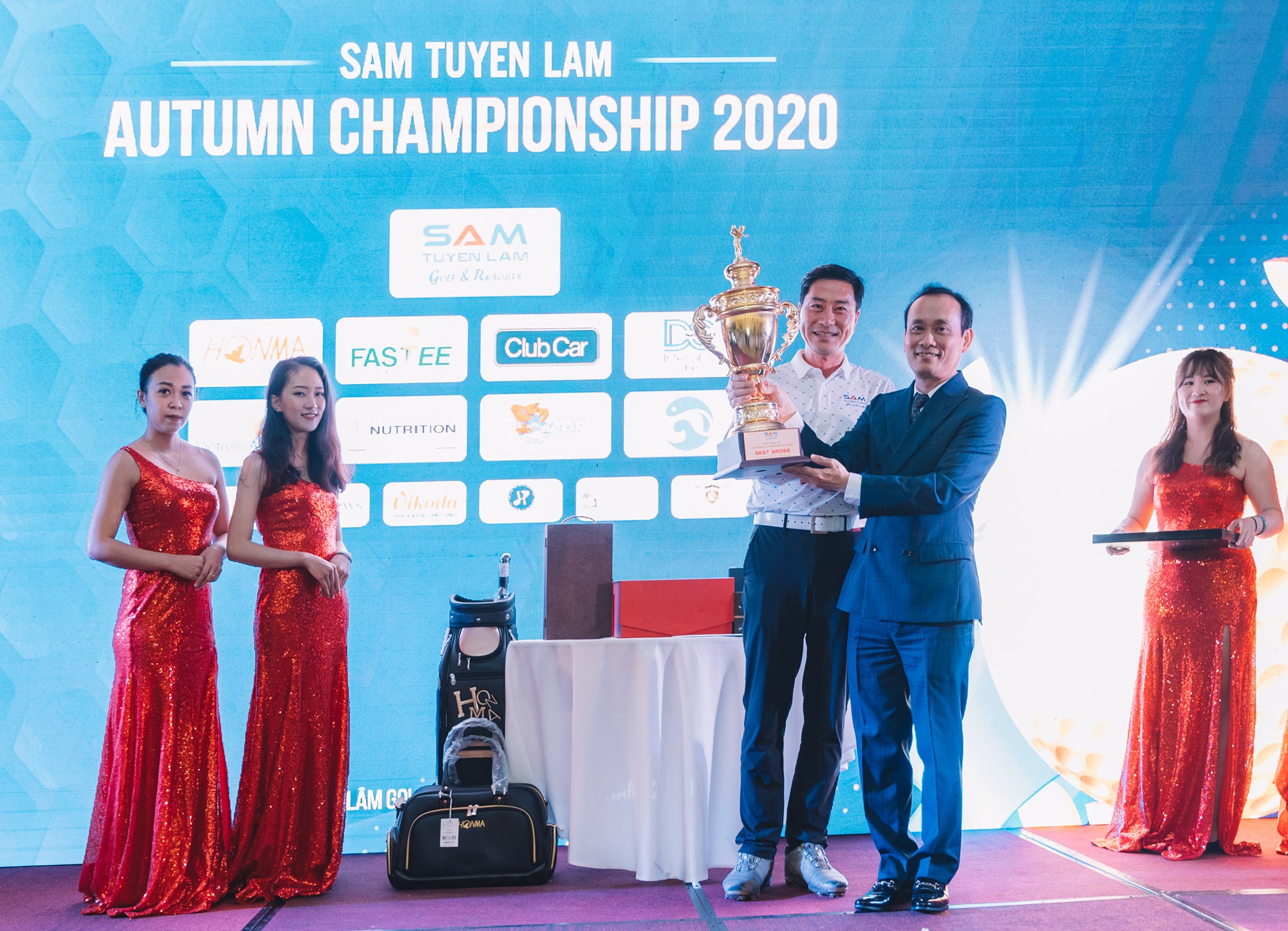 Golfer Kim Myung Su vô địch giải SAM Tuyen Lam Autumn Championship 2020